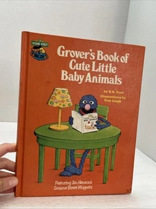 Grover’s Book of Cute Little Baby Animals by B.G. Ford - Sesame Street Muppets - Picture 1 of 5