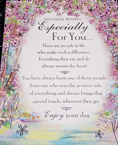 Birthday Card. Inspire Range from Silverline Cards. (IB7) - Picture 1 of 3