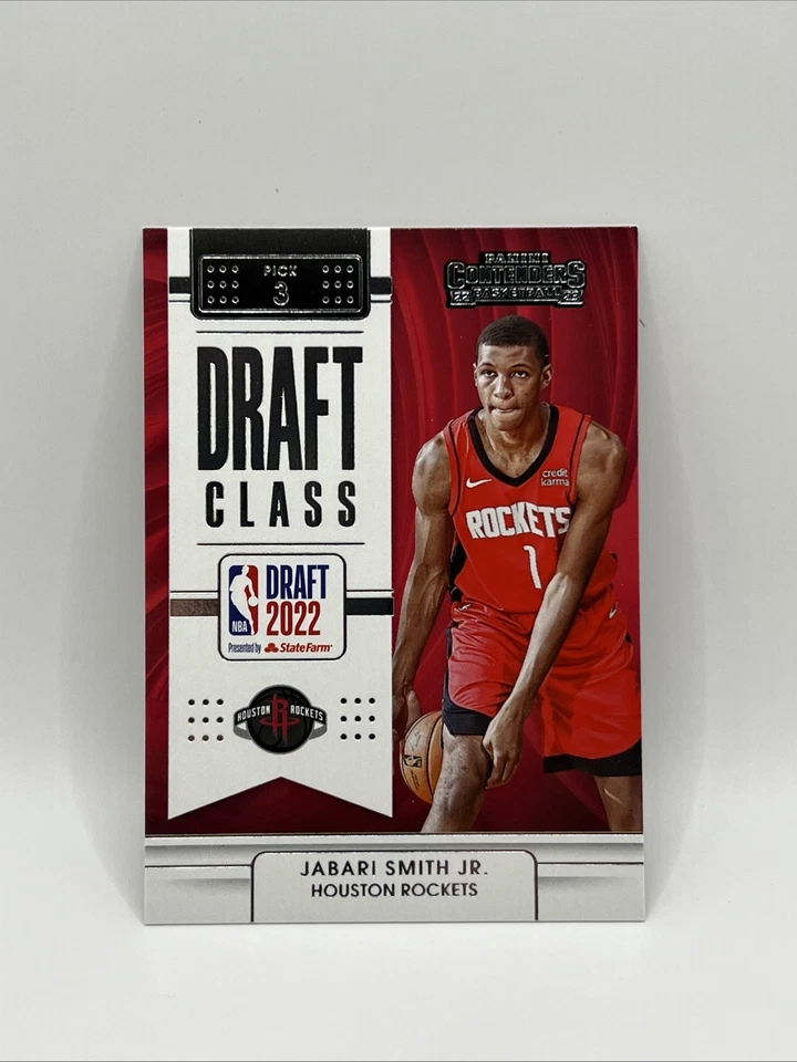 2022-23 Panini Contenders - 2022 Draft Class Contenders Jabari Smith Jr. #4 (RC) - Image 1 of 2
