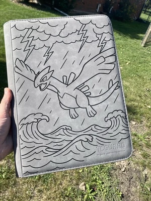 Pokémon Lugia Laser Engraved Binder/ Made To Order! Engraved/Shipped In USA - Image 1 of 4