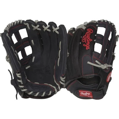 Leather Baseball Softball Glove 13-inch Left Hand Throw Outfield Adult - Image 1 of 4