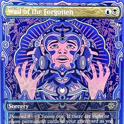 Wail of the Forgotten (Borderless) - Reg - MTG - LCI - 0343 - RARE ~ NM - Image 1 of 4