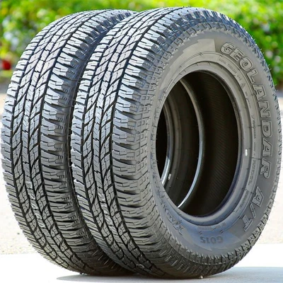 2 Tires 235/65R17 Yokohama Geolandar A/T G015 AT All Terrain 108H XL - Image 1 of 4