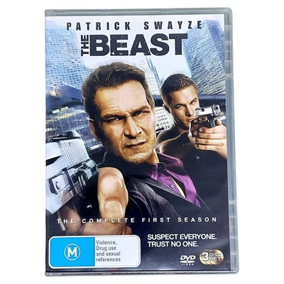 The Beast - Season 1 - R4 DVD - Patrick Swayze - image 1 of 4