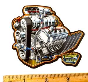 NEU Awesome BLOWN 426 Hemi Motor gestanzt glänzend Vinyl Aufkleber Abziehbild schwarz - Bild 1 von 1