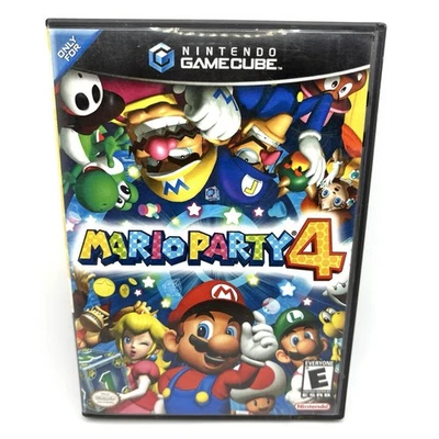 GameCube Mario Party 4 Nintendo Gamecube Complete No Manual - Image 1 of 4