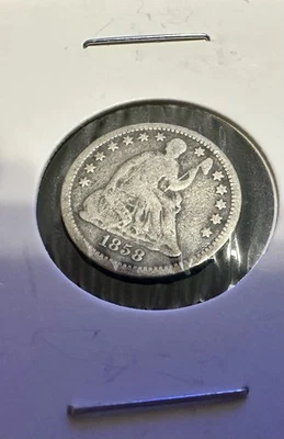 1858-O Half Dime Fine/Very Fine $49-$55 - Image 1 of 3