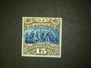 15c Columbus Discovering America Proof, #129P3 on India NH 149 $ - Bild 1 von 3