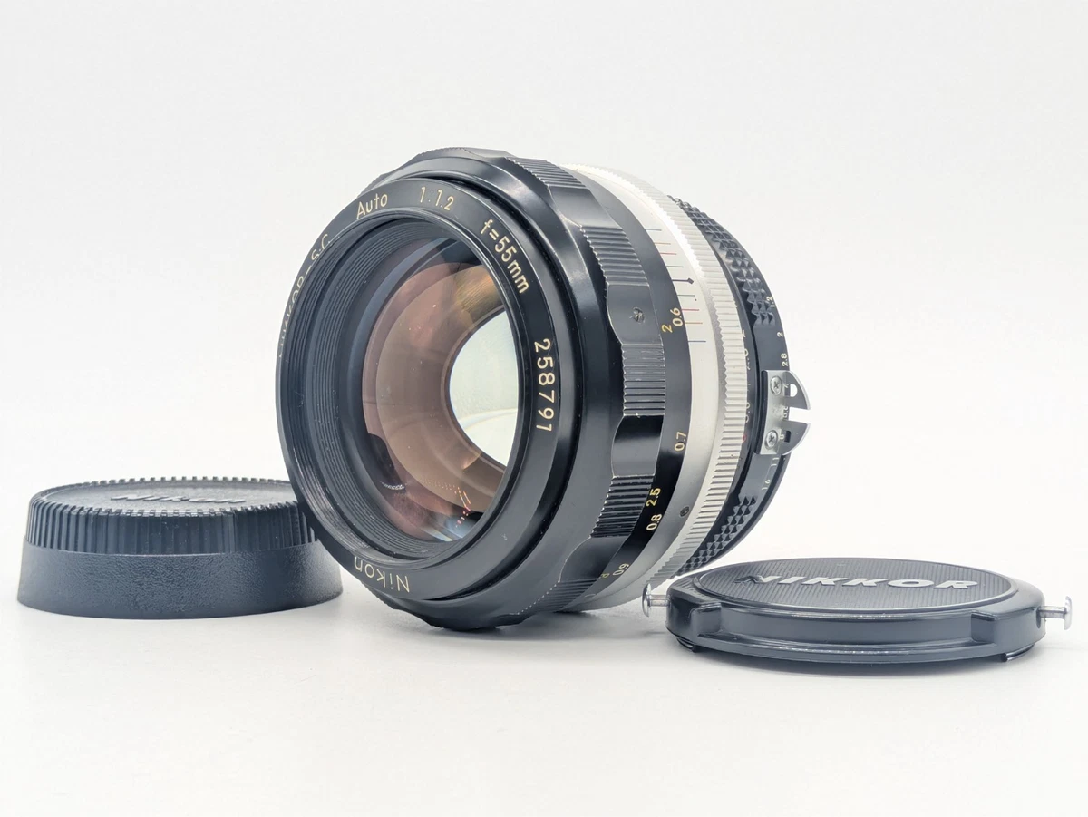 Nikon f/1.2 Camera Lenses 55mm Focal for sale | eBay