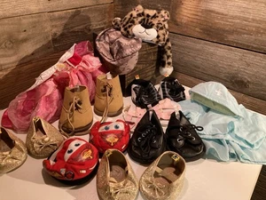 Build A Bear Lot of Clothing Shoes Hats EUC - Picture 1 of 7