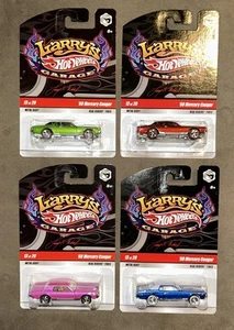 2009 Hot Wheels Larry’s Garage (4)- ‘68 Mercury Cougar Chases w/ Signed Initials - Picture 1 of 7