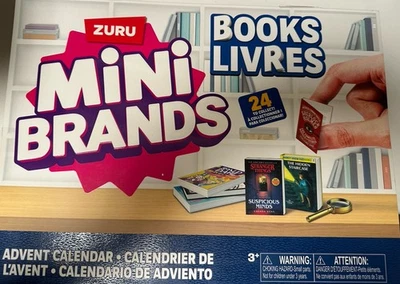 Mini libros de calendario de Adviento de marcas de ZURU, coleccionables de temporada Foto 1 de 2