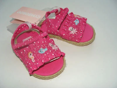 Gymboree Bebé Caballito de Mar Pez Pulpo Playa Bebé Niñas Talla 01 Zapatos Sandalias NUEVO Foto 1 de 3
