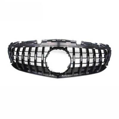 Rejilla delantera negra brillante estilo GT para convertible 16-20 Benz Clase SLC R172  Foto 1 de 4