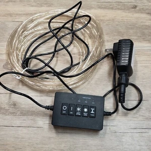 Bethlehem Lights 9' Green Wire Rope Lights Timer Brightness Options Wall Plug - Picture 1 of 5