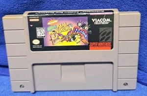 NICKELODEON AAAHH!!! REAL MONSTERS SNES SUPER NINTENDO VIDEO GAME NO BOX MANUAL - Picture 1 of 4