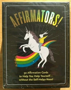 Affirmationen 50 Karten Deck positive Worte & Sprüche positives Denken versiegelt - Bild 1 von 3
