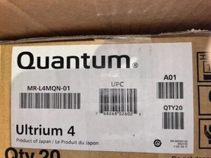 QUANTUM LTO4 Tape MR-L4MQN-01 (20 PACK) ULTRIUM /1800GB 1.6TB BRAND NEW - Picture 1 of 5