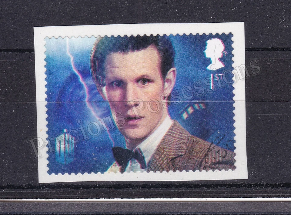 GB SG 3448 USED STAMP DOCTOR DR WHO 2013 MATT SMITH S/A EX BOOKLET - Image 1 of 1