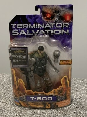 Figura de acción Terminator Salvation T-600 cabezas intercambiables 2008 Playmates Foto 1 de 3