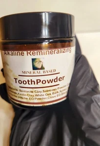 Remineralizing Hydroxyapatite Toothpaste Powder-Teeth whitening Gum Health, 4oz - Picture 1 of 5