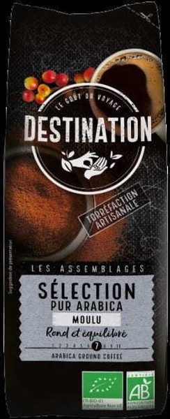 Ground coffee 100% Arabica Brazil Kenya Colombia Carrefour coffee Photo Related