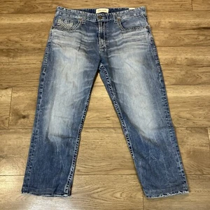 Men's 36X27 Big Star Jeans Blue Voyager Loose Denim Pants 36R Light Wash - Picture 1 of 7