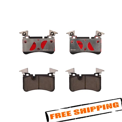 Pastilhas de freio a disco traseiras de cerâmica Brembo P50113N para 2008-2013 Mercedes-Benz C63 AMG - Imagem 1 de 4