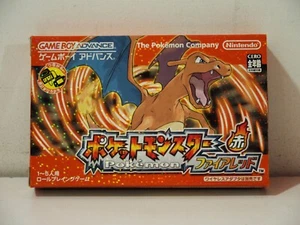 Pocket Monsters Pokémon version Rouge Feu Nintendo Game Boy Advance GBA NTSC JP - Imagen 1 de 12