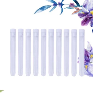 Contenedores de cuentas para botellas de colores de 10 piezas para organizar estuche con soporte de aguja - Imagen 1 de 11
