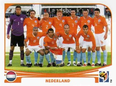 PANINI FUßBALL FIFA WM 2010 SOUTHAFRICA/SÜDAFRIKA Panini Sticker Football World Cup 2010 No. 334: Nederland Team Image World Cup