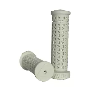 AME SOFT Zone Flangeless BMX MTB Bicycle Grips - Made in USA - WHITE - Picture 1 of 1