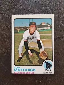 Tom Matchick 1973 Topps Baseball Karte #631 Baltimore Orioles - Bild 1 von 2
