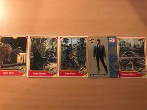 Jurassic Park Paper Trading Cards - Picture 1 of 2