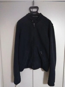Ralph Lauren Black Label Riders Jacket L Cotton Blend Black Used Excellent+ JPN - Picture 1 of 8
