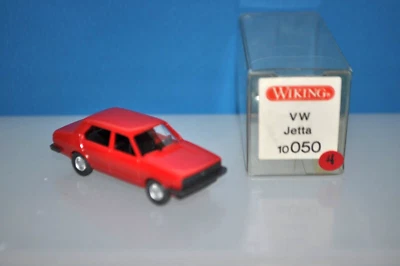 Wiking 10050 (50/11F) VW Jetta Sedán (Rojo) - NUEVO con CAJA Foto 1 de 4