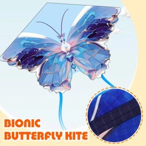 Biomimetic Butterfly Kite, Easy To Fly In The Breeze,Long Tailed Butterfly New - Picture 1 of 21