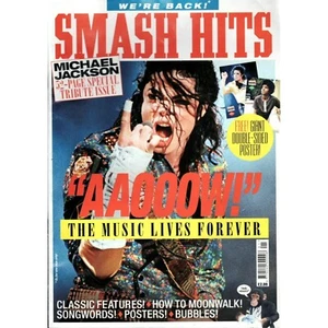 SMASH HITS Magazine 2009 Michael Jackson 52 page special tribute issue - Picture 1 of 1