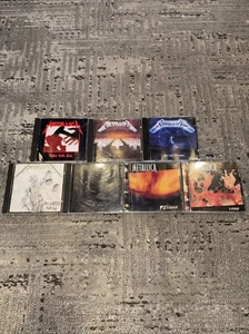 Lot Of 7 Metallica Music CDs - Picture 1 of 4