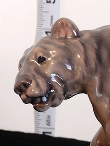Vtg. Dahl Jensen Royal Copenhagen Porcelain Brown Bear - Picture 1 of 6