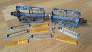 Bmx old school Yamaha 1982 BYZ 301 pedals KKT  RT used Shimano SR Haro SE pedale - Imagen 1 de 10
