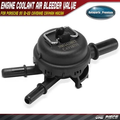 Engine Coolant Air Bleeder Valve for Porsche 911 2012-2023 Cayenne Cayman Macan - Image 1 of 4