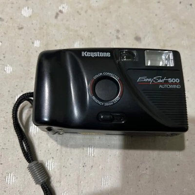 Vintage Keystone Easyshot 500x Electronic Autowind 35mm Camera - Tested - Works - Image 1 of 4