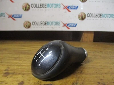 ROVER 75 MK1 PRE-FACELIFT 99-04 GENUINE MANUAL GEAR SHIFTER KNOB BLACK LEATHER - Image 1 of 4