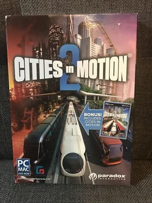 Cities In Motion 2 - PC Game New Sealed - Image 1 of 2