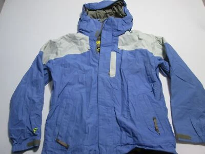 Bonfire Womens Size S Rain Coat Blue Hooded Outerwear - Image 1 of 4
