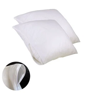 Pack of 2 Stain Resistant Pillow Protectors European 65 x 65cm - Picture 1 of 2