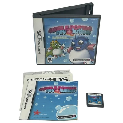 Bubble Bobble Revolution (Nintendo DS, 2006) Authentic Complete w/ Manual Tested - Image 1 of 4