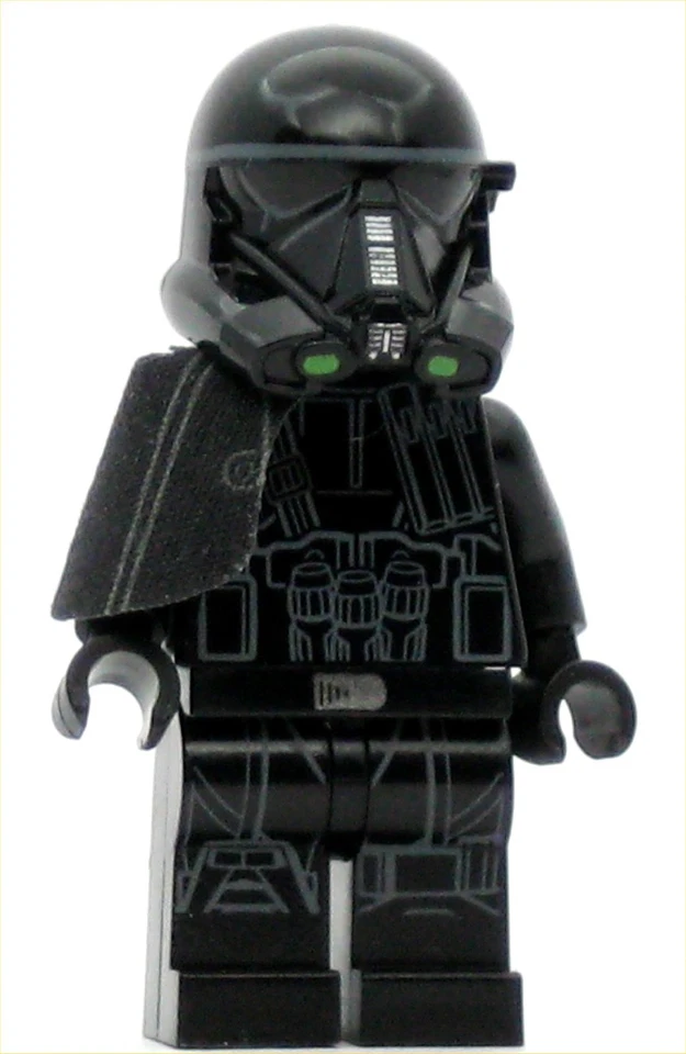 LEGO Star Wars Minifigure Imperial Death Trooper with Pauldron (Genuine) - Image 1 of 1