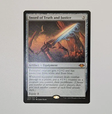 Sword Of Truth And Justice - Modern Horizons 1 - NM - MTG - Image 1 of 2